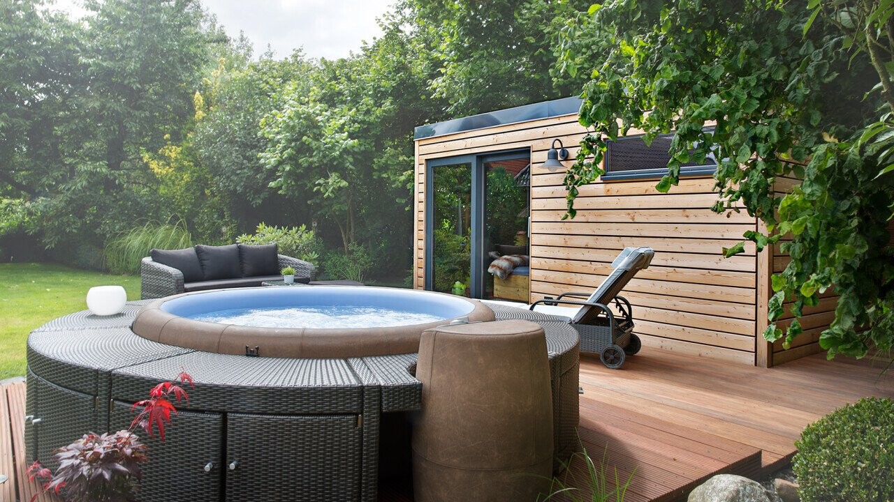 Softub Spa Outdoor Sauna Wärmegrad