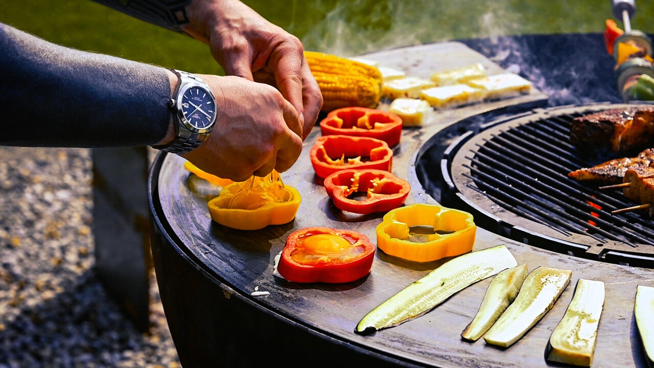 Abnehmbare Grillplatten in verschiedenen Ausführungen