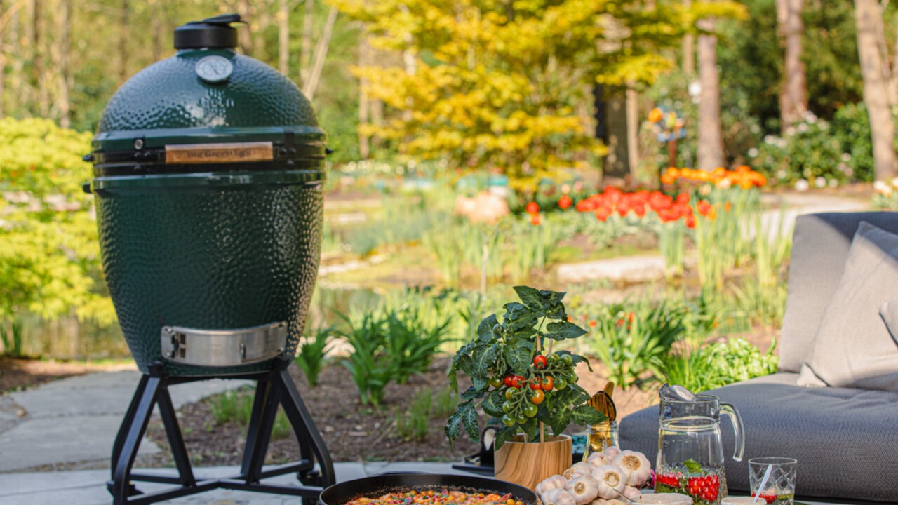 Unser Messeangebot: Starter-Set Big Green Egg Large inkl. Montage und Lieferung