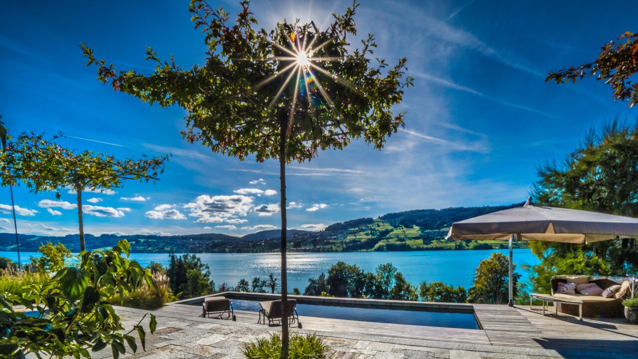 Swisspool auf herrlicher Terrasse