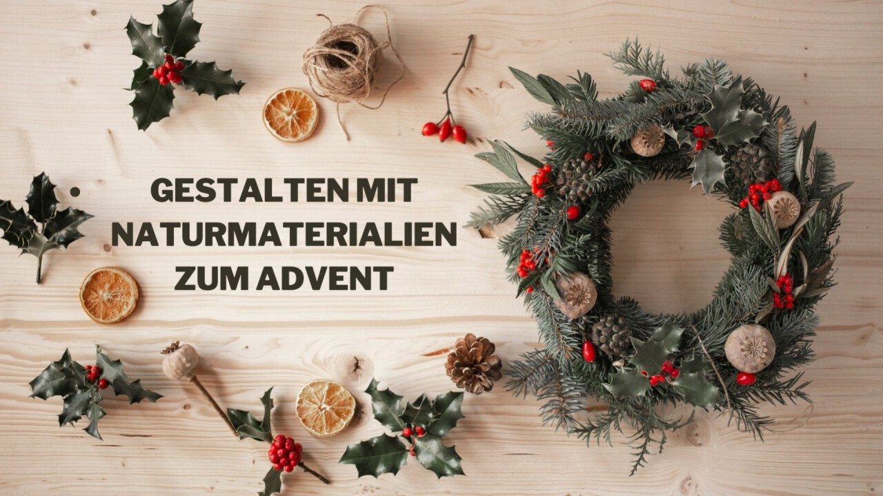 Lernen Sie, dass eine weihnachtliche Dekoration weit mehr sein kann als nur Adventskranz und Weihnachtsbaum.