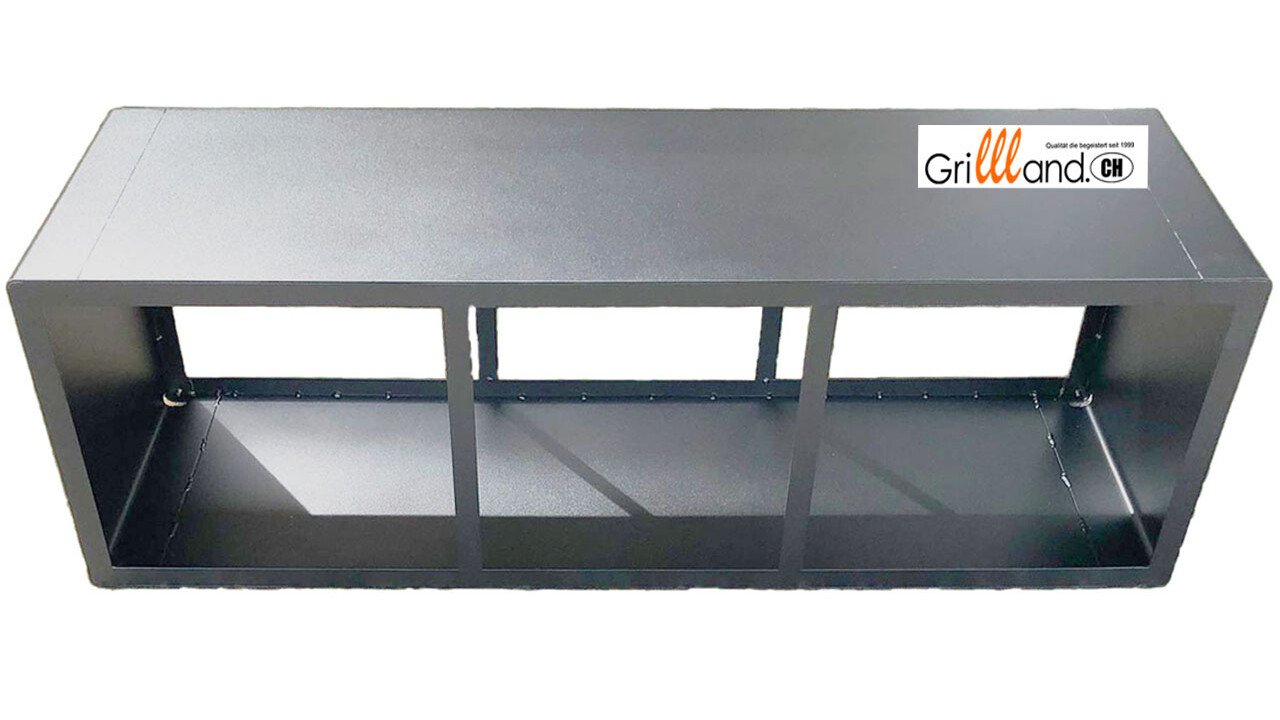 Bench untreated steel - Dimensions: W 40 x L 145 x H 45 cm