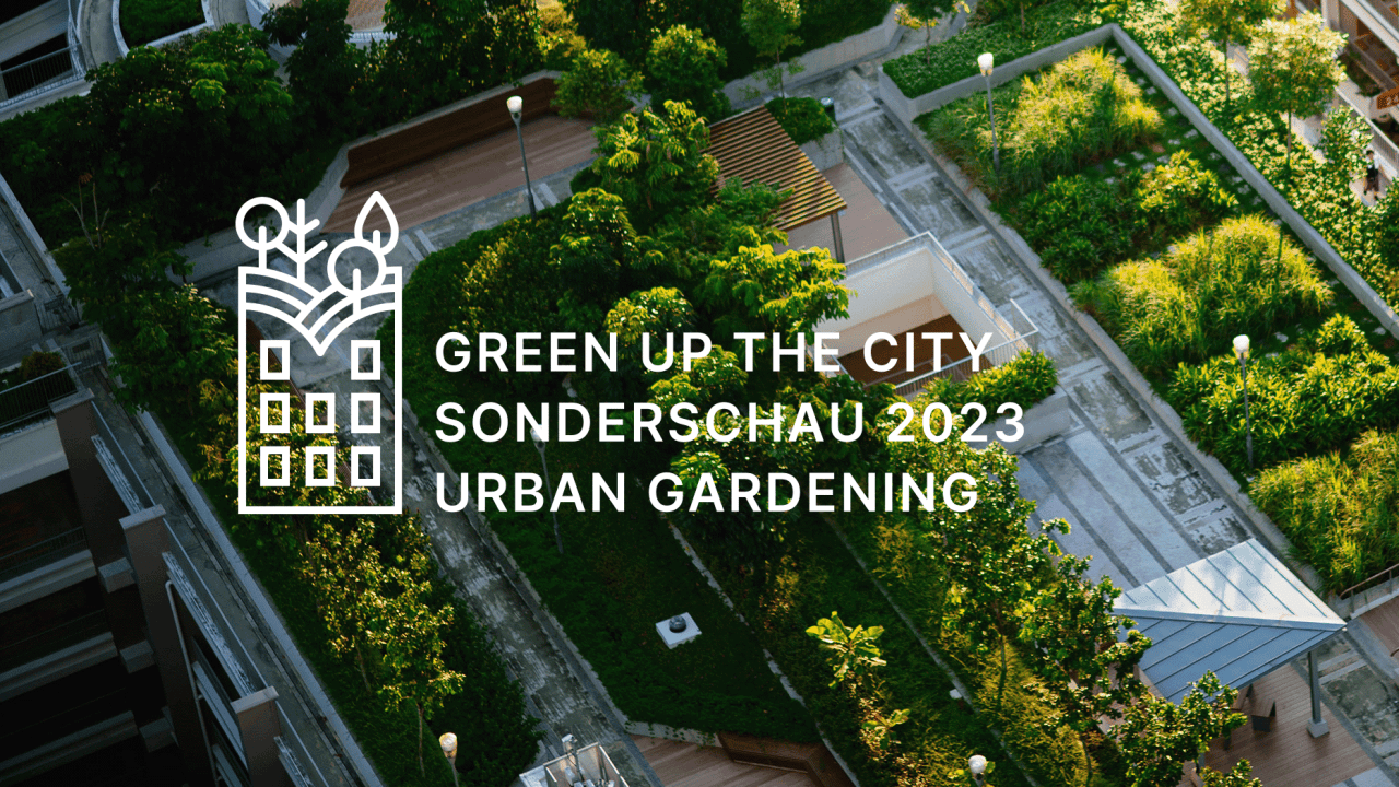 Green up the City - ein gemeinsames Projekt der Giardina & VEG and the City