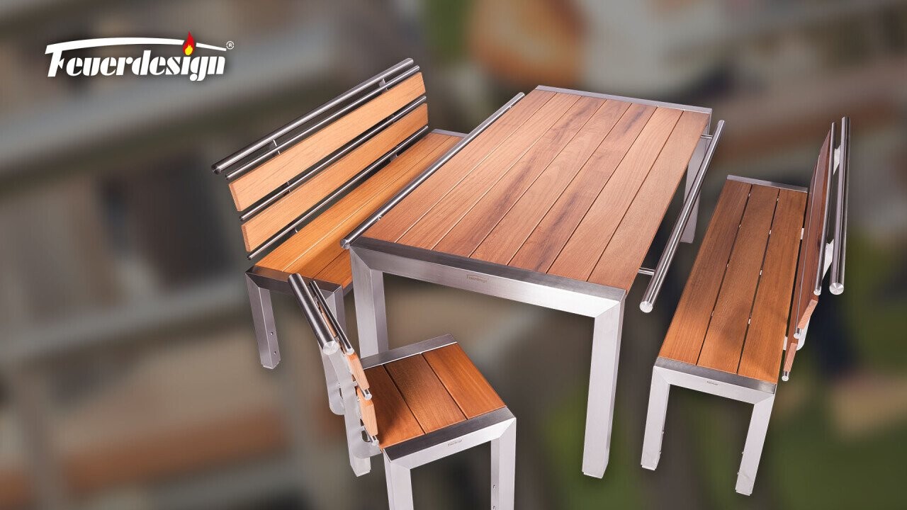 Feuerdesign® - Exclusive garden furniture - Rügen seating group