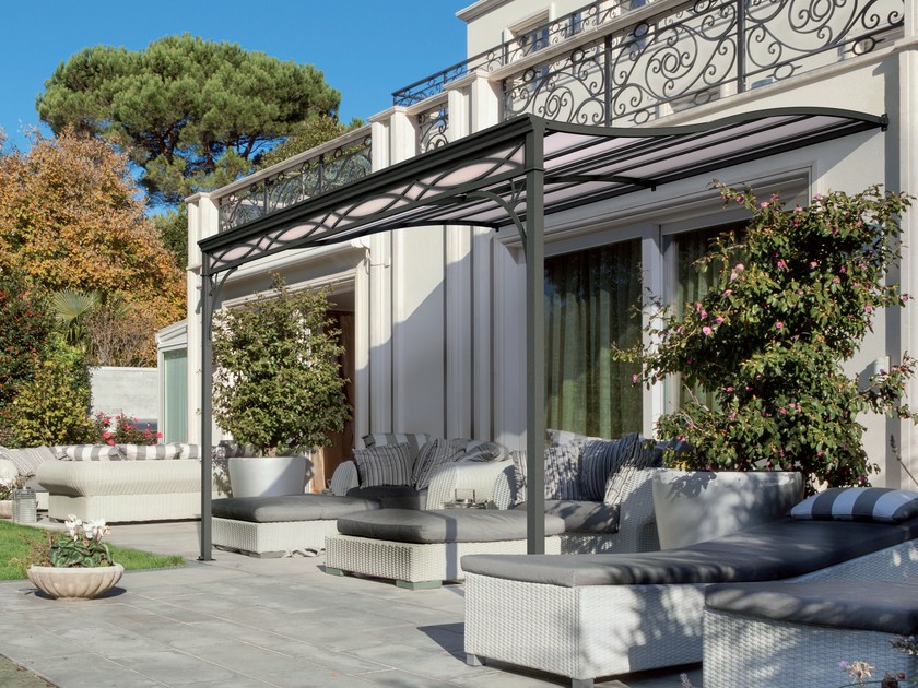 Pergola Unosider bei Softub Schweiz